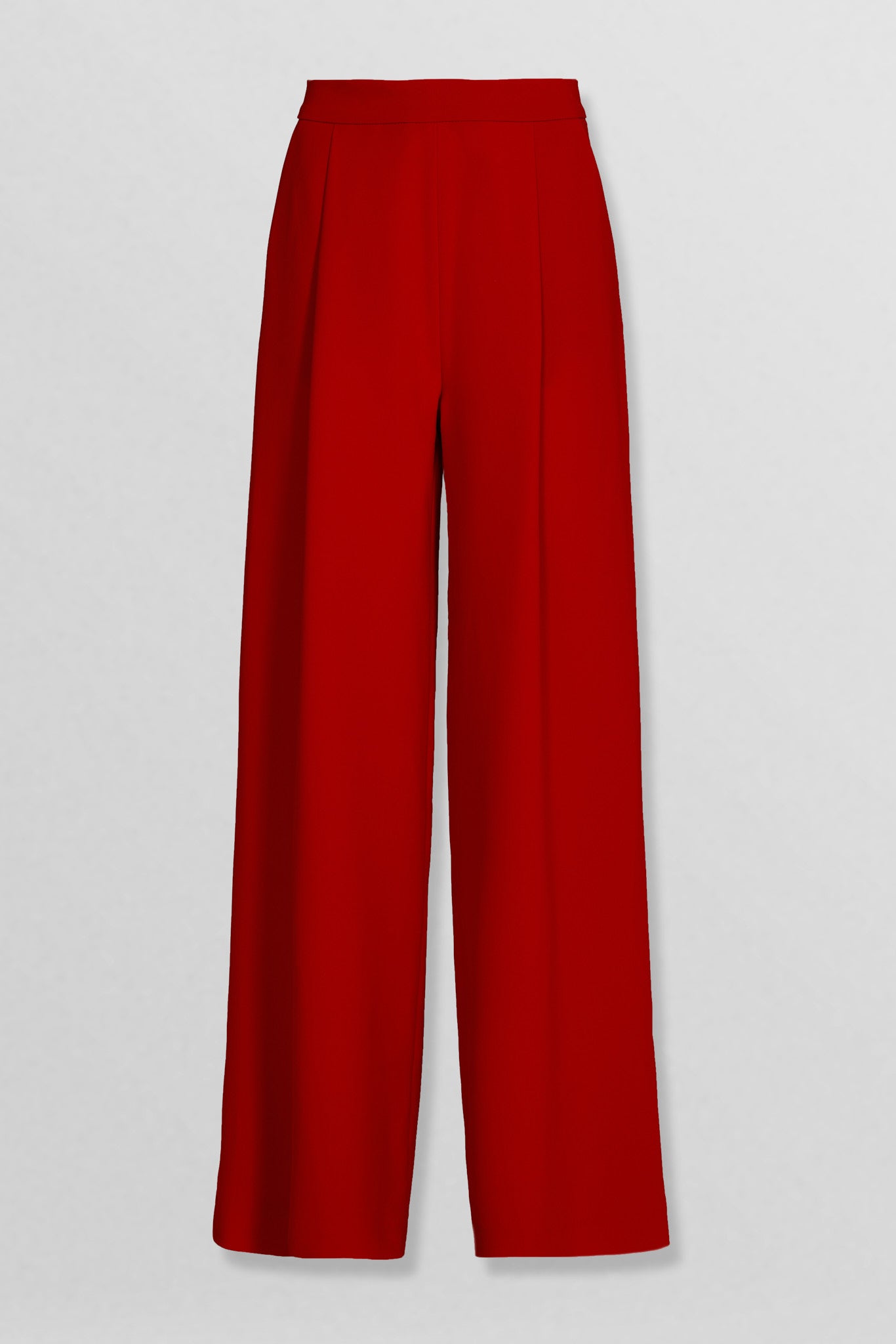 Rust Red Trousers - Wide-Leg Pants - Pleated Trouser Pants - Lulus